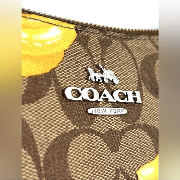COACH Banana Brown Nolita In Signature Print - Picture 12 of 12